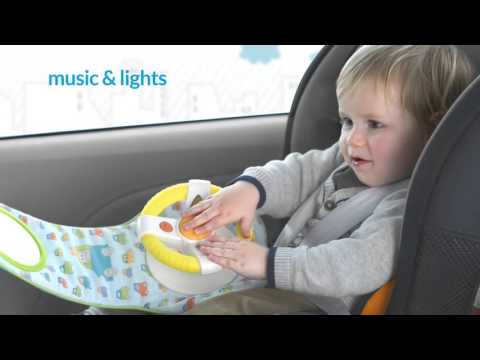 Розвиваючий центр для автомобіля Taf Toys ЗА КЕРМОМ (звук, світло) (11135)