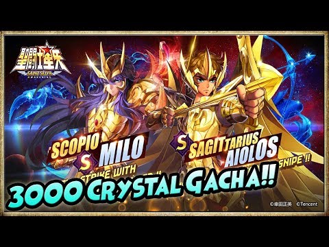 GACHA 3000 CRYSTAL - NEW HERO KATYA - NEW COSMO - Saint Seiya Awakening