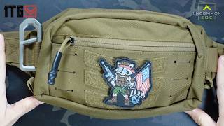 1TG Waist Bag 01 | Only $35 | 1000D Nylon | YKK Zippers