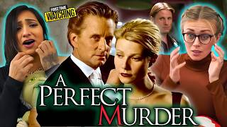 A PERFECT MURDER ! MOVIE REACTION | First Time Watching (1998) Michael Douglas is so Creepy !