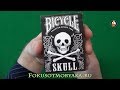 Обзор колоды Bicycle Skull.Где купить карты для фокусов Bicycle 
