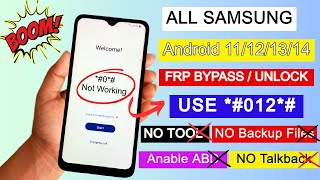 FREE :- No *#0*# Samsung Frp Bypass Android 11/12/13/14 2024 Google Account Remove - ADB Fail Fix