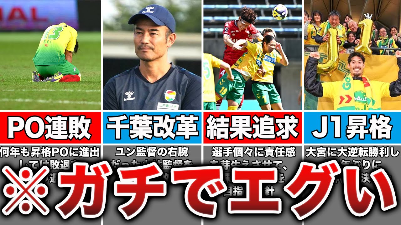 【感動】17年振りにJ1昇格を果たした千葉の昇格ストーリーがヤバすぎた