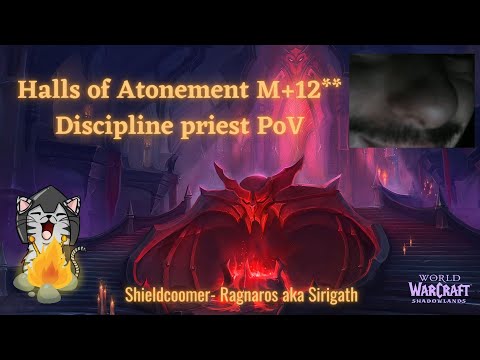 Halls of Atonement M++12 Discipline Priest PoV, new UI