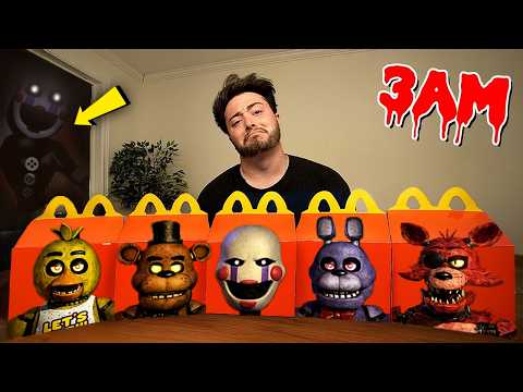 DO NOT ORDER ALL FIVE NIGHTS AT FREDDY'S 2 HAPPY MEALS AT 3 AM!! (GROSS)