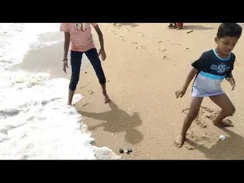 Tejasri and Vikas at Merina Beach