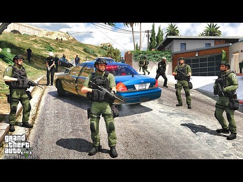 GTA 5 MODS LSPDFR 1019 - GANG UNIT PATROL!!! (GTA 5 REAL LIFE PC MOD)