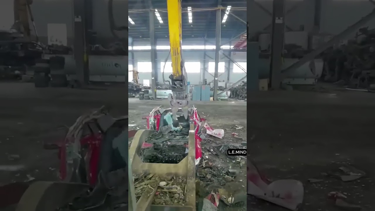 How Old Car Recycle ♻️ By Learn ECHO  MIND #viralvideo #foryou