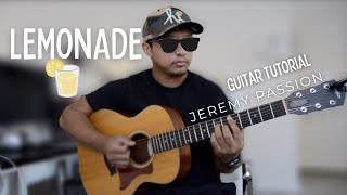 Lemonade by Jeremy Passion Guitar Tutorial