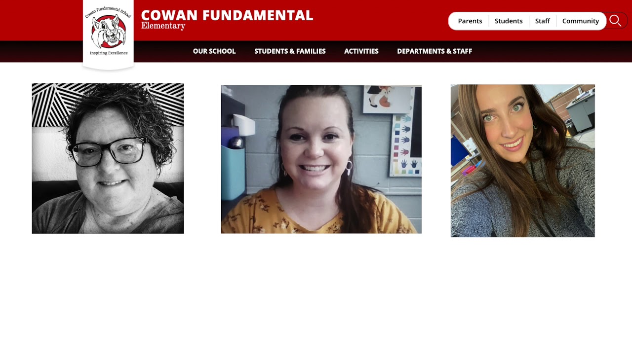 Distance Learning Shout Out - Cowan Fundamental Elementary School's third grade team