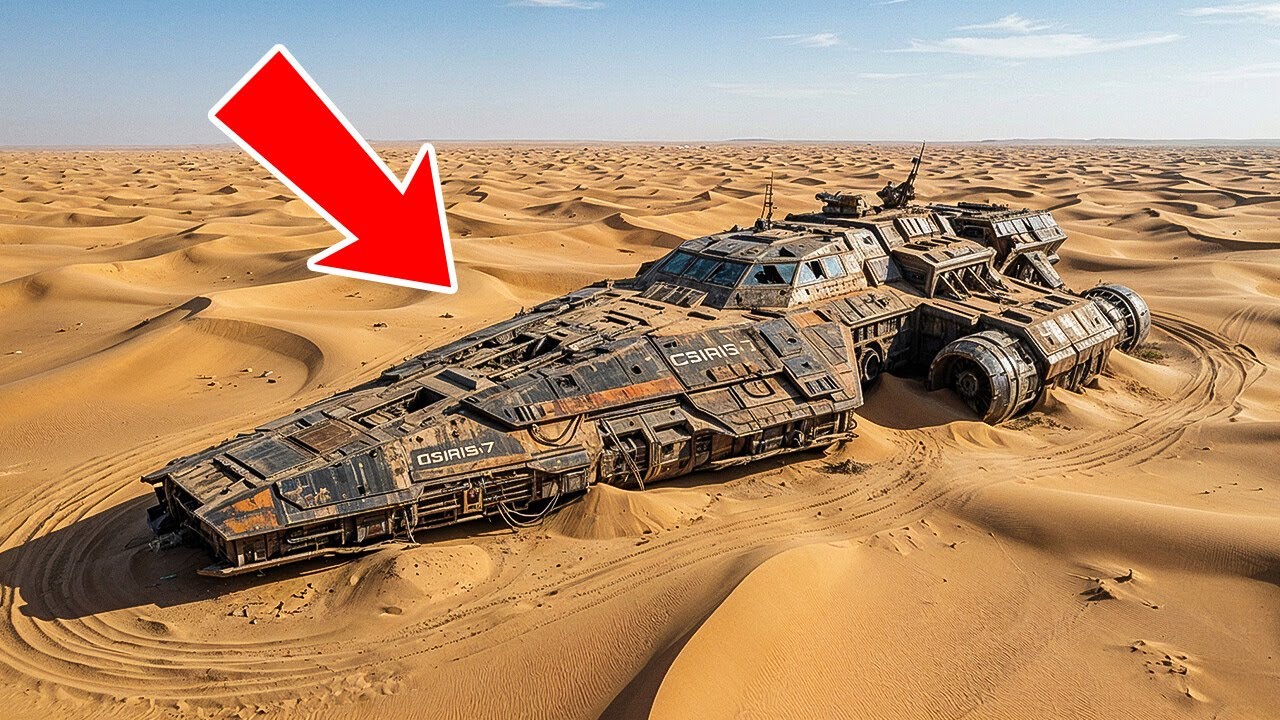 They Discovered a Gold Ship in the Desert And It’s Terrifying
