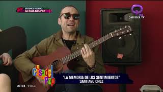Santiago Cruz - &quot;La Memoria de los sentimientos&quot; en La Casa Del Pop)