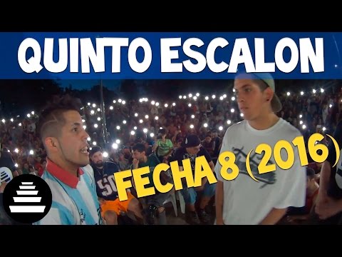 Los Mejores PUNCHLINES del QUINTO ESCALÓN - Fecha 8 2016 + FINAL COMPLETA