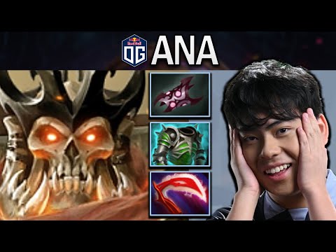 OG.ANA WRAITH KING WITH MINUS ARMOR BUILD - DOTA 2 7.30 GAMEPLAY