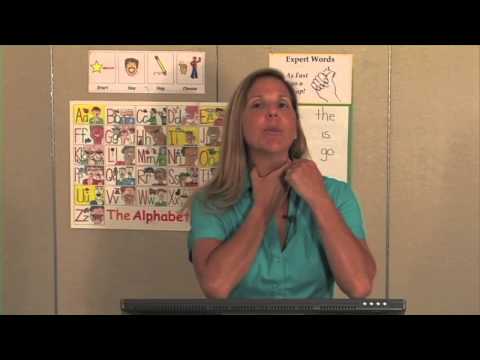 Alphabet Chart Parent Teacher Instructions