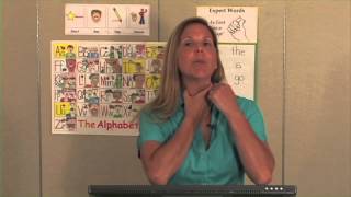Alphabet Chart: Parent Teacher Instructions