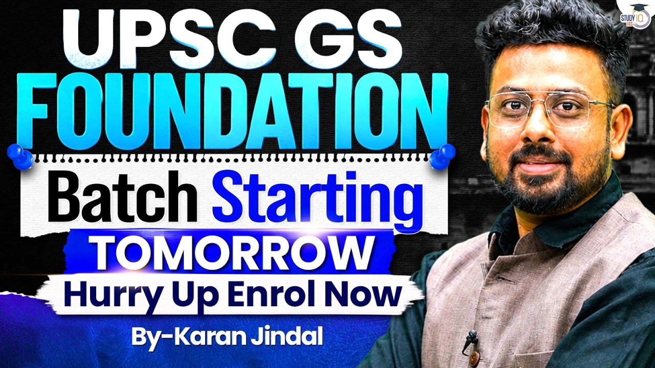 Best GS Foundation Batch for UPSC Aspirants | Enroll Now for 2026