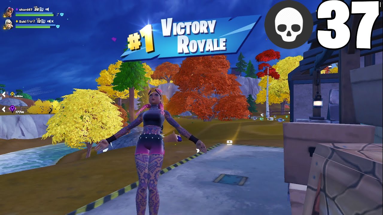 37 Kill Duo vs Squads (Zero Build, Chapter 4)