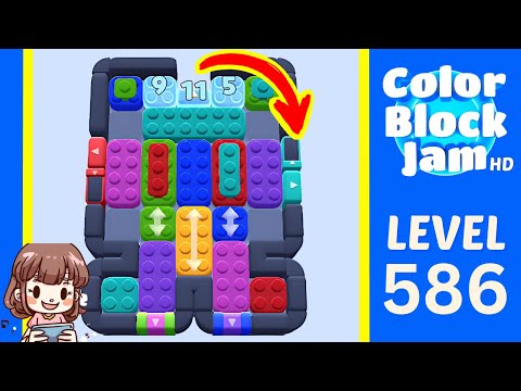Color Block Jam Level 586 Guide