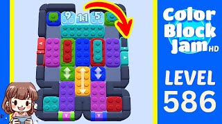 Solution du Niveau 586 de Color Block Jam