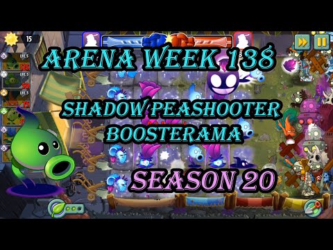 Plants vs Zombies 2 Arena  Week 137-2 Shadow Peashooter Booster