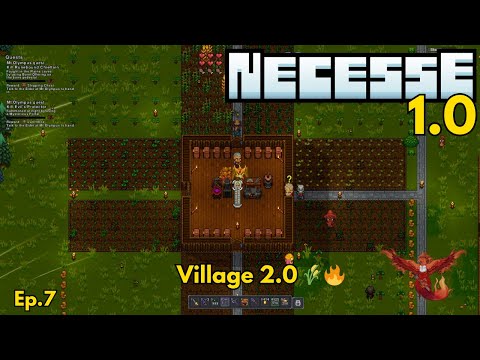 ⚒️ The Great Village Move! Exploring, Rebuilding & Improving Workflow | Necesse 1.0 Ep 7