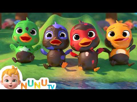 Count 1 to 5 with Baby NuNu! | 5 Little Ducks | NuNu TV Nursery Rhymes & Kids Songs