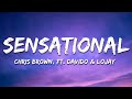 Chris Brown Sensational Lyrics Ft Davido Lojay