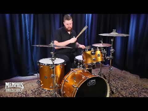 DW Performance Series Maple Drum Set 22/12/16 - Gold Sparkle
