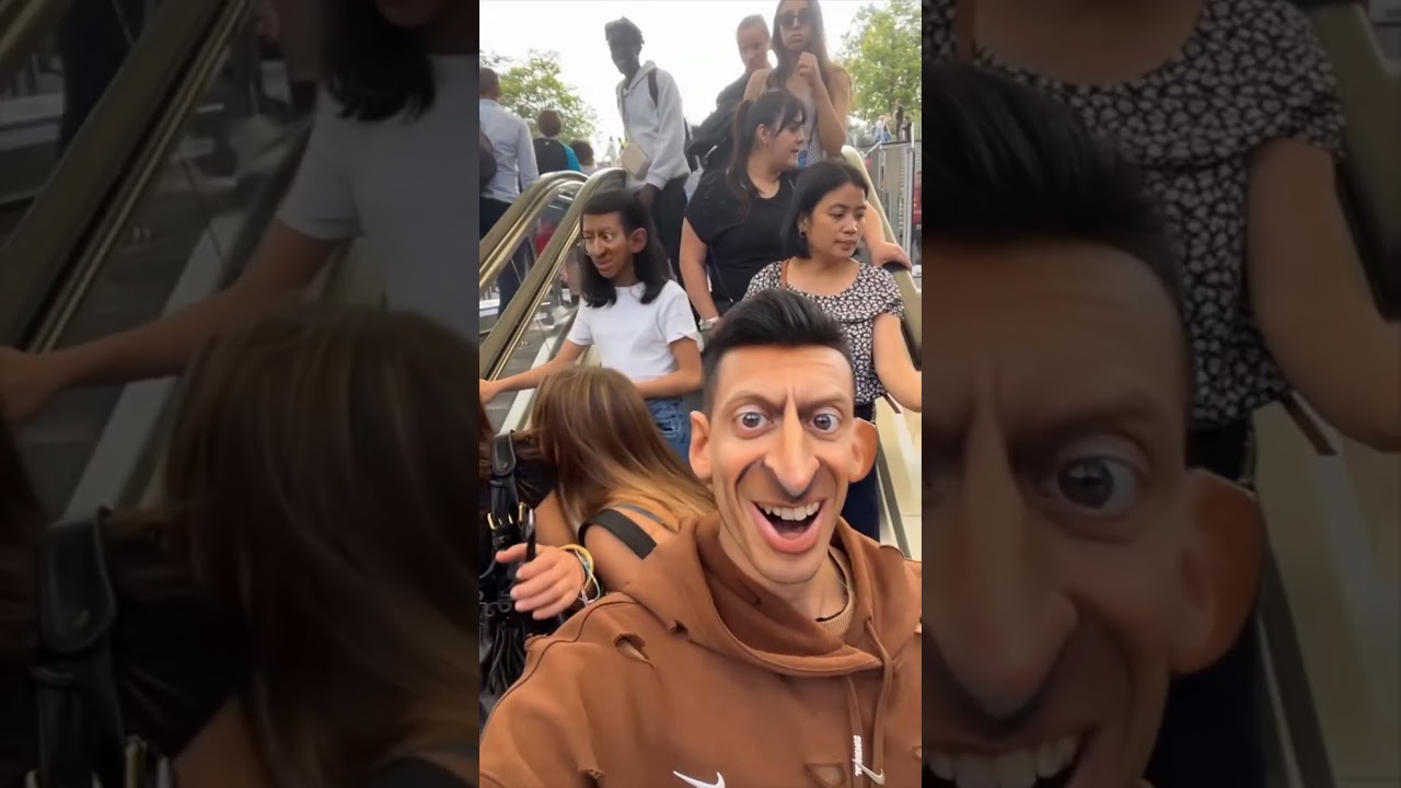 Never go on an Escalator with this Man