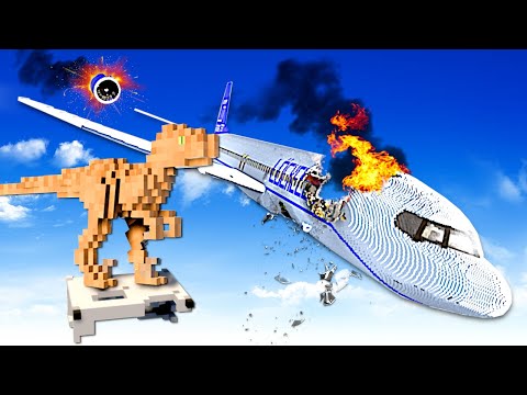 VELOCIRAPTOR CAUSES PLANE CRASH! (Teardown)