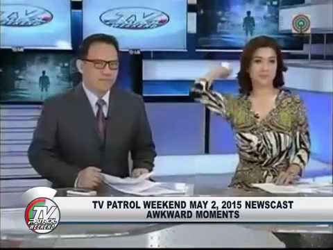 TV Patrol Weekend Ms.Bernadette Awkward Moments May 2, 2015 Newscast