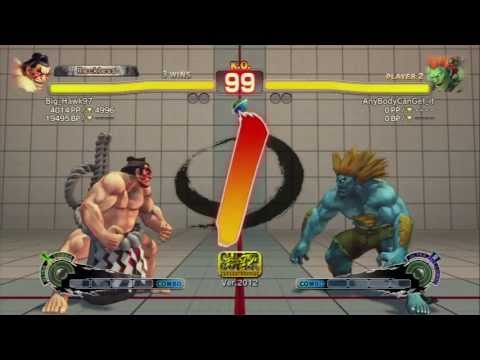 SSF4AE - Blanka (AnyBodyCanGet_it) Vs E. Honda (Big_Hawk97)