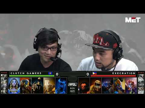 Clutch Gamers vs Execration | Bo5 | Grand Finals | MPGL Asian Championship |  Game 1