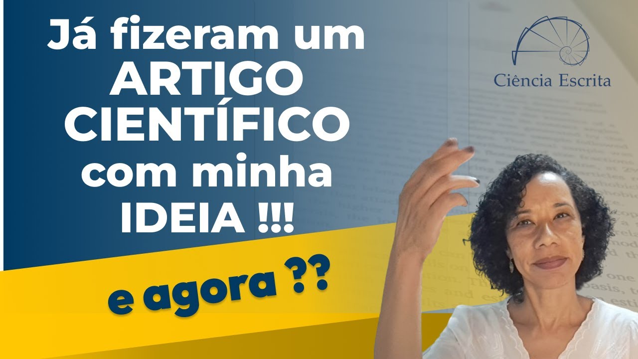 Achou Artigo Científico igual à sua ideia?  Veja aqui o que fazer.