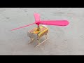 How To Make Helicopter Matchbox Helicopter Toy Diy