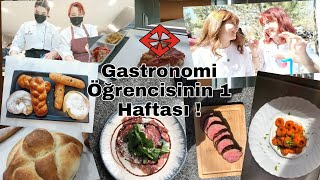 BENİMLE OKULDA 1 HAFTA! | GASTRONOMİ DERSLERİ NASIL OLUYOR? / BAŞKENT 