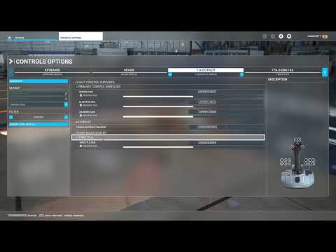 Configuring Controllers in Microsoft Flight Simulator