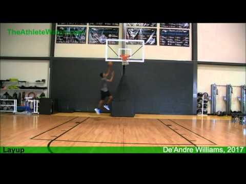 De'Andre Williams, Basketball Recruit, Class of 2017 | TheAthleteWatch.com