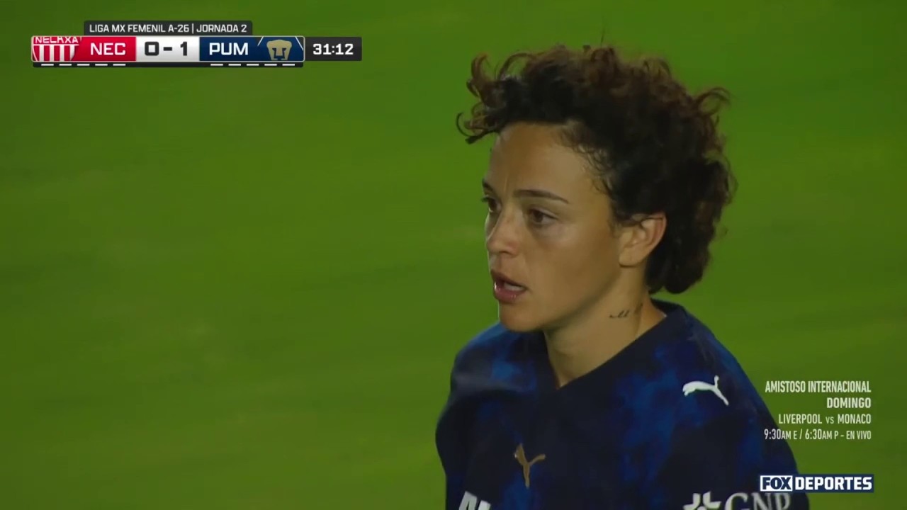 🙌 GOL Stephanie Ribeiro | Necaxa 0-1 Pumas | Fecha 2 | Apertura 2026 | Liga MX Femenil