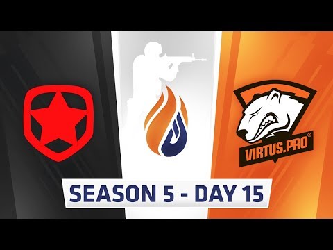 ECS Season 5 Day 15 - Gambit vs Virtus pro - Train