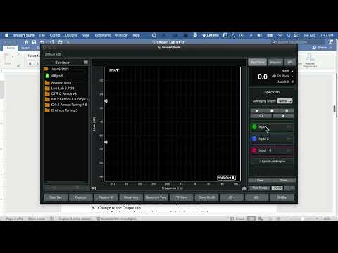 Smaart Getting Started v9 Assignment S1 2