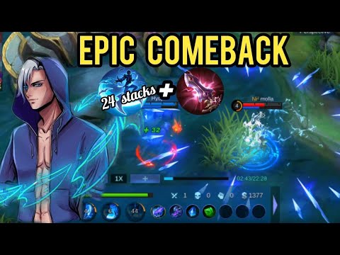 AAMON INSANE EPIC COMEBACK 🔥| MOBILE LEGENDS