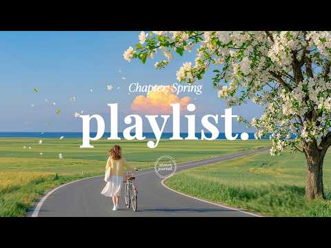 Spring Playlist ☁️ floating into the pastel spring | Indie R&B Pop | season journal.