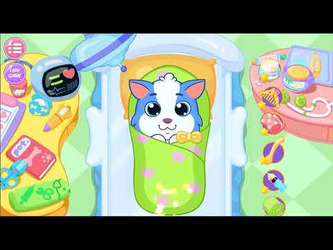 Superdibujitos My Newborn Baby Pet.  Fun Pet Animals Care. Video game