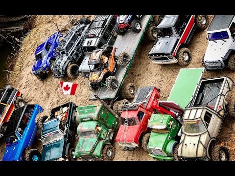 12 Trucks take on Apps Mills by Scale Town - RC CWR