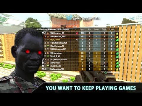 AFRICAN DRUG LORD PLAYS COD BLACK OPS COMPILATION - VIRTUALLYVAIN