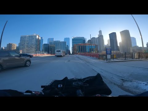 Chicago Rush Hour Biking - Winter 2023