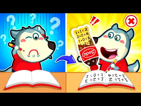 Familia Wolfoo Español | NO, WOLFOO! HACER TRAMPA NO ES BUENO ❌ - Dibujos Animados Educativos