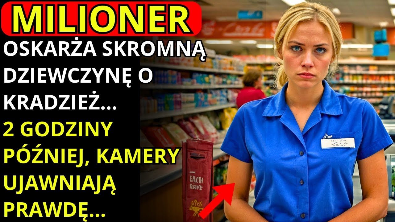 MILIONER OSKARŻA MŁODĄ KASJERKĘ O KRADZIEŻ, A 2 GODZINY PÓŹNIEJ JEST ZASKOCZONY, WIDZĄC NAGRAŃIA Z..